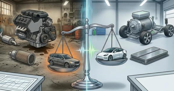 Serwis elektryka o 40% tańszy niż spalinówki? Całkowity koszt użytkowania (TCO) w 2026 roku